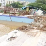 Swimming pool demolition 